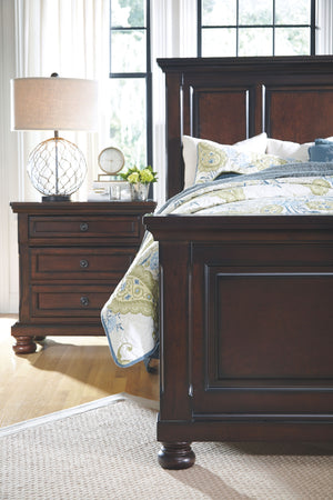  this queen panel bed is elegant