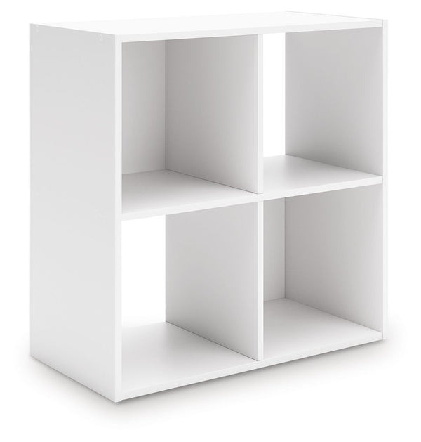 Create the modern bedroom of your dreams. This four-cube organizer offers a minimal design with maximum style, combining ultra-clean lines with an easy-elegant solid white finish. And its storage cubbies make putting things away a snap.<br/><br/><b>Produc