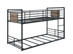 *Number of Slats: 20+7 Distance From Buttom of Top Bunk to Floor: 32-" Recommended Mattress Thickness: 6-" Top 8-" Bottom<br/><br/><b>Product Features</b><ul><li>attress is Not Included, Right Front Facing Ladder</li><li>Case: 1Set/2Ctn</li><li>Finish: An