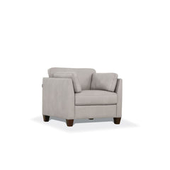 Assembled, Loose Back & Tight Seat Cushion (1+1) CONSTRUCTION SEAT: Webbing