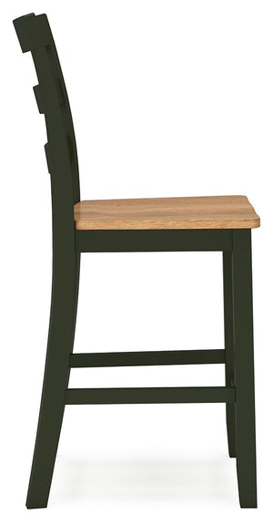 Gesthaven - Natural / Green - Barstool (Set of 2)