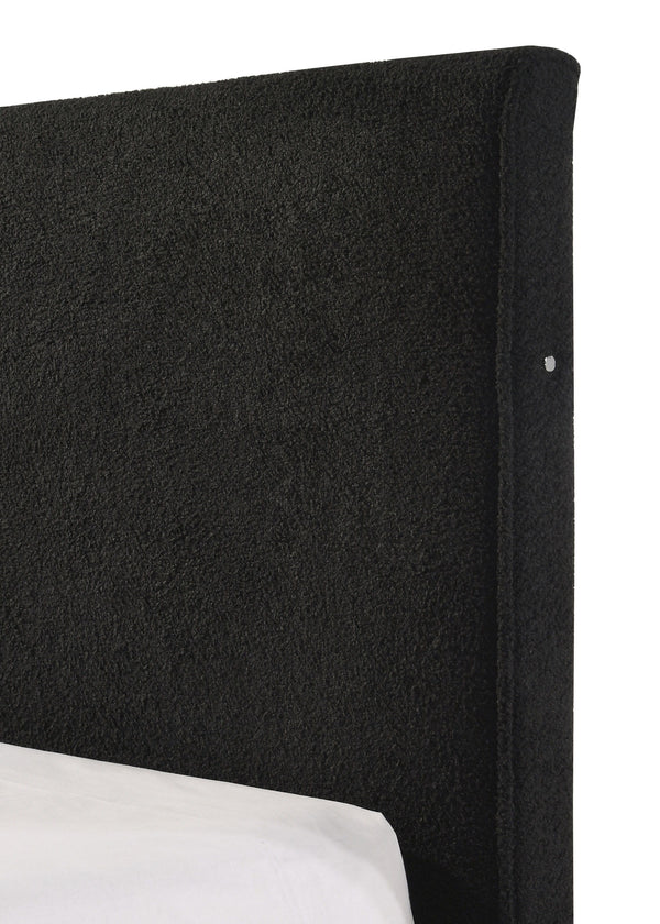 Fable - King Bed - Black Boucle