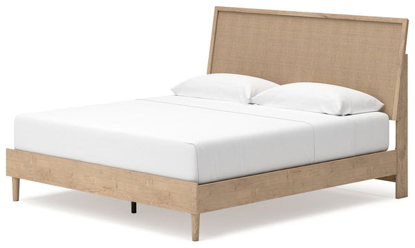 Cielden - Two-tone - King Panel Bed