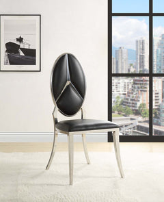 Cyrene - Side Chair - Black - 19-"