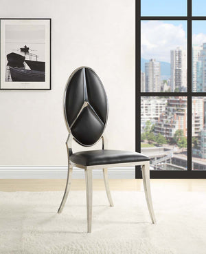 Cyrene - Side Chair - Black - 19-"