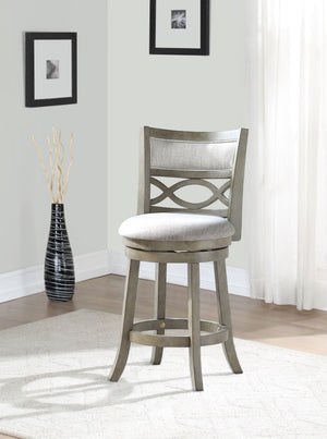 Manchester - Counter Stool - Antique Gray - Fabric