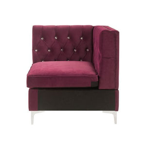 Jaszira - Wedge - Burgundy Velvet