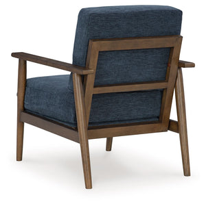 Bixler - Navy - Showood Accent Chair