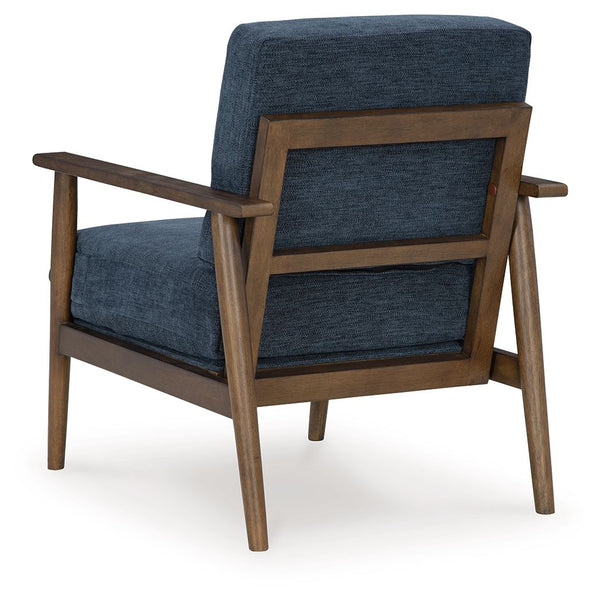 Bixler - Navy - Showood Accent Chair