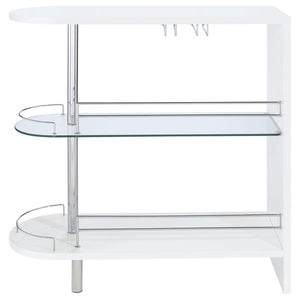  while a built-in stemware ra