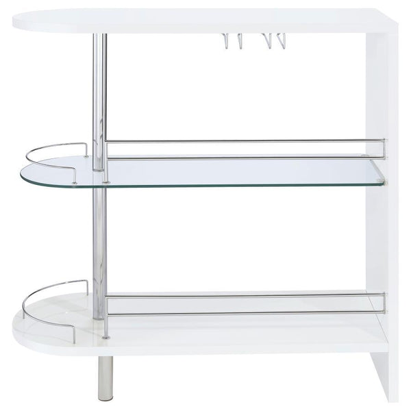  while a built-in stemware ra