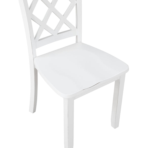 Trellis - Dining Chair (Set of 2) - White