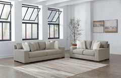Classic comfort gets a mod twist with this set. Its minimalistic approach and structured silhouette bring a clean-lined design element to your living room. Sink into the positively plush cushions while relaxing solo, or curl up with a glass of wine while 