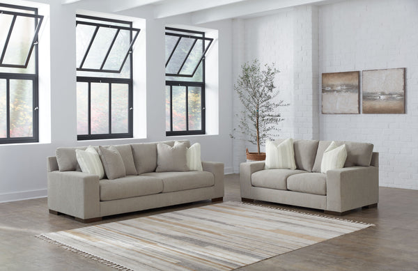 Classic comfort gets a mod twist with this set. Its minimalistic approach and structured silhouette bring a clean-lined design element to your living room. Sink into the positively plush cushions while relaxing solo, or curl up with a glass of wine while 