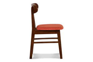 Morocco - Dining Chair With Seat Cushion (Set of 2) - Orange