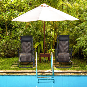 Coming with the wonderful craftsmanship  this chair can emulate the weightlessness experienced in space and provide you with maximum comfort with premium rattan seat. Â  Made of solid steel frame  the chair is stable enough to ensure a long service time. 