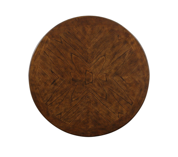 Gia - 5 Piece Round Counter Dining Set - Brown