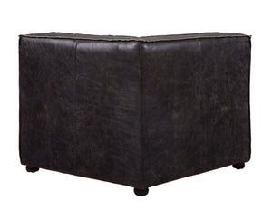 Birdie - Wedge - Antique Slate Top Grain Leather