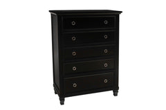 The Tamarack Wood Panel Bed in Black is a true standout, showcasing durable construction with a blend of solid poplar, basswood veneers, and eco-friendly manufactured wood for unmatched strength and longevity. This bed-'s versatile transitional style mast