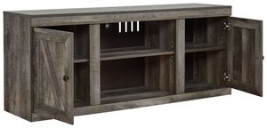 thick plank styling and a rustic gray finish for that much more authentic char