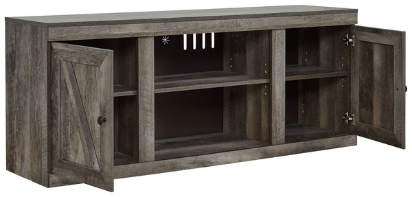  thick plank styling and a rustic gray finish for that much more authentic char