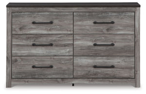 Bronyan - Dark Gray - Six Drawer Dresser