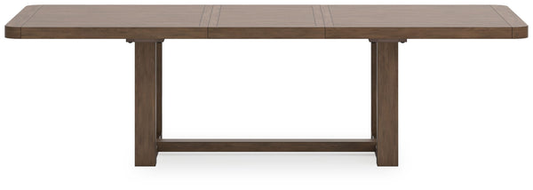 Cabalynn - Light Brown - Rectangular Dining Room Extension Table