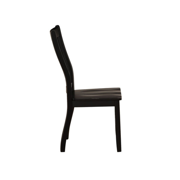 Thick: 18mm Wood Tapered Leg: Black Finish<br/><br/><b>Product Features</b><ul><li>Armless Chair</li><