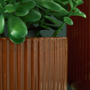 Avalyah - Burnt Umber - Vase (Set of 2) - 15"