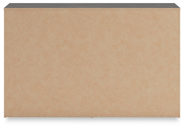 Hollivern - Dark Gray - Six Drawer Dresser