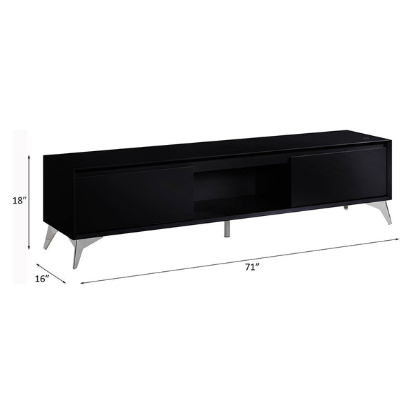  Black & Chrome Finish