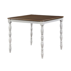 Bettina - Counter Height Table Set (5 Piece) - Beige Fabric