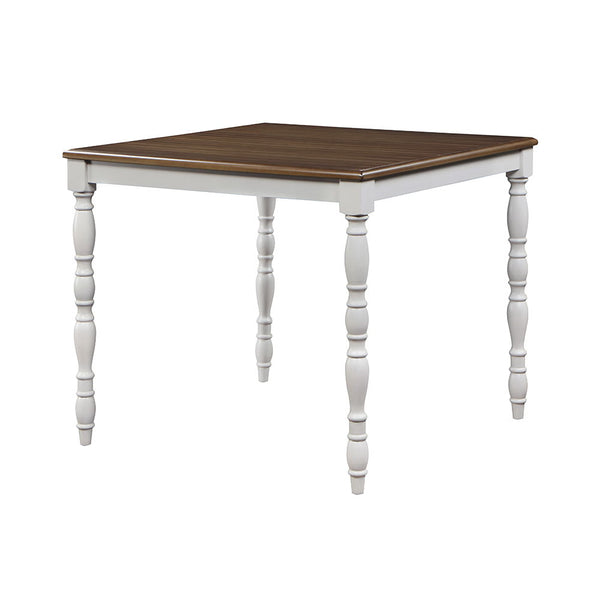 Bettina - Counter Height Table Set (5 Piece) - Beige Fabric