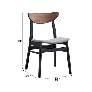 Rebi - Side Chair (Set of 2) - Gray Linen