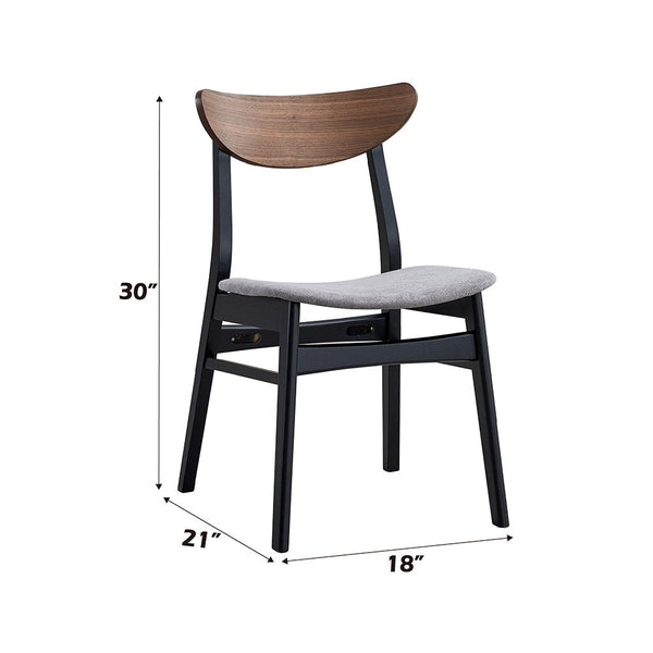 Rebi - Side Chair (Set of 2) - Gray Linen