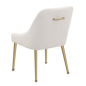 Mayette - Upholstered Side Dining Chair (Set of 2) - Ivory