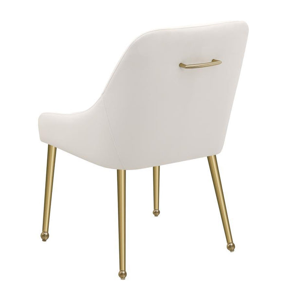 Mayette - Upholstered Side Dining Chair (Set of 2) - Ivory