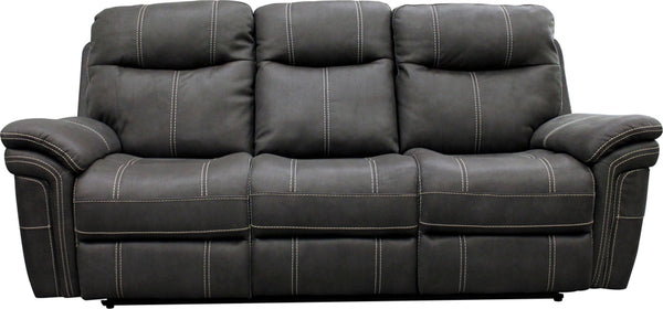  padded arms provide unlimited comfort. with power footrest and power headrest fun