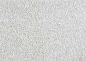 Portia - Queen Boucle Bed - White