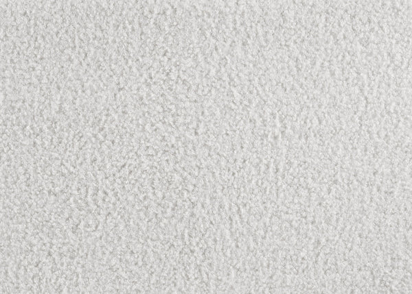 Portia - Queen Boucle Bed - White