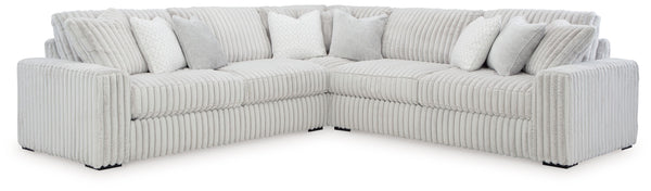 Stupendous - Alloy - 4 Pc. - 3-Piece Sectional