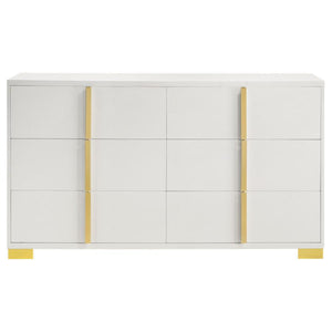 Marceline - 6-Drawer Dresser - White