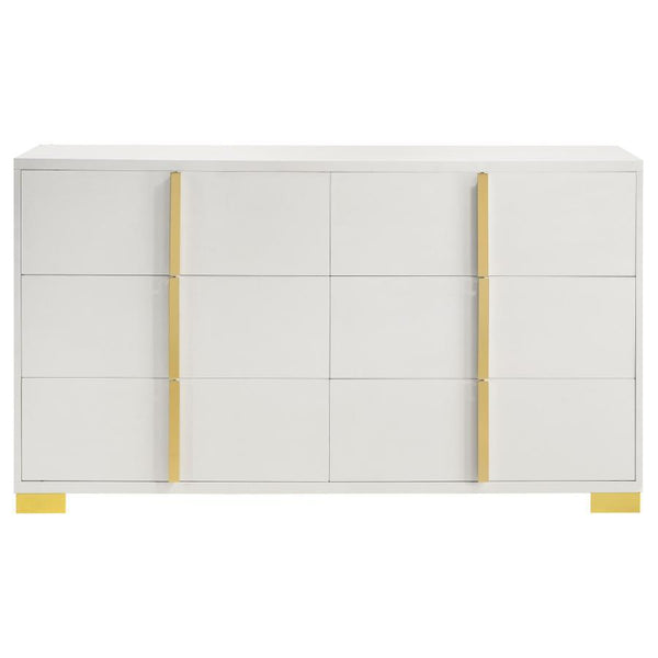 Marceline - 6-Drawer Dresser - White