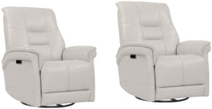Relax in the seat of luxury with the Carnegie. Offered in glove soft Top Grain Leather and fashionable colors, this ultimate glider/rocker has a 360-degree swivel providing easy view of your entire space. The included FreeMotionÂ® Cordless Battery allows 