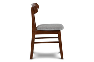 Morocco - Dining Chair With Gray Seat Cushion (Set of 2) - Light Gray