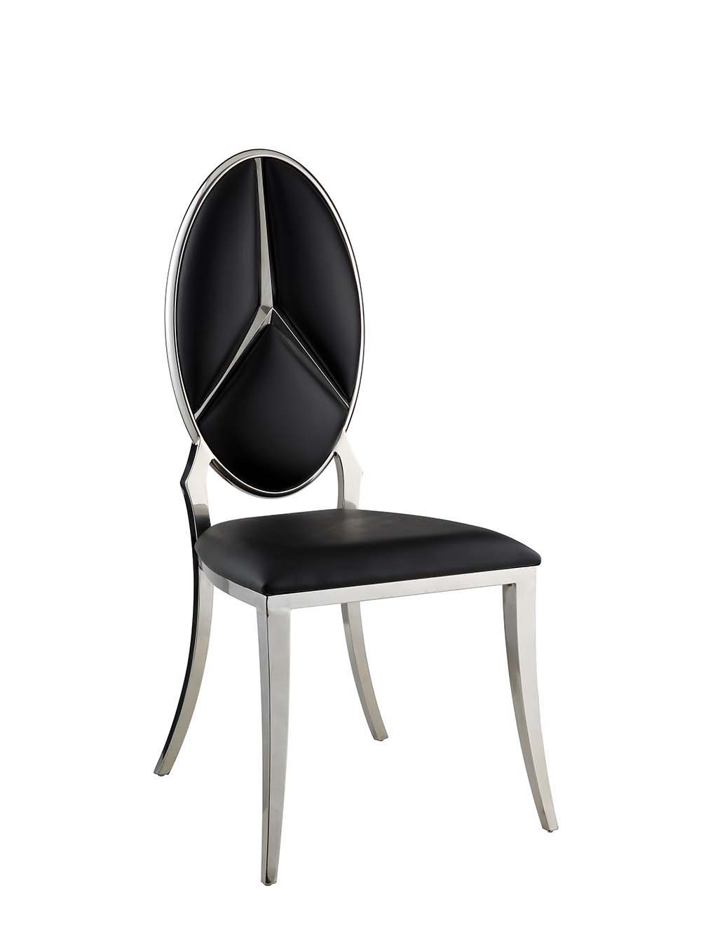 Cyrene - Side Chair - Black - 19-"