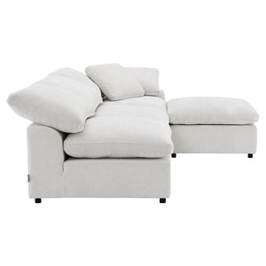 Naveen - Modular Ottoman - Ivory