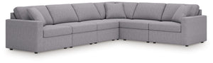 Looking cool and contemporary is great. But when it comes down to it, youâ€™re all about low-maintenance lounging. With the performance fabric on this sectional, cleaning spills is a breeze. And its customizable modular design caters to your ever-changing