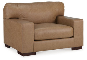  this living room set is crafted with elevated comfort in mind. Every detail