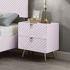 Gaines - Nightstand - Pink High